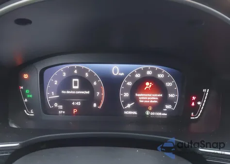 2022 Honda Civic Touring z USA, uszkodzony, nr VIN 2HGFE1F98NH300901